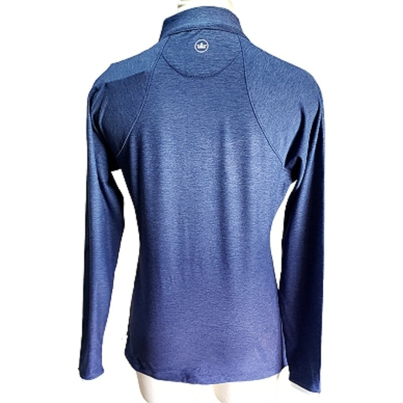 Peter Millar Top Navy em sanaRX  Womens Quarter Zip Athleisure Pullover New - Picture 6 of 12